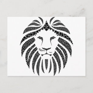 Cartão Postal LIon Pontuado