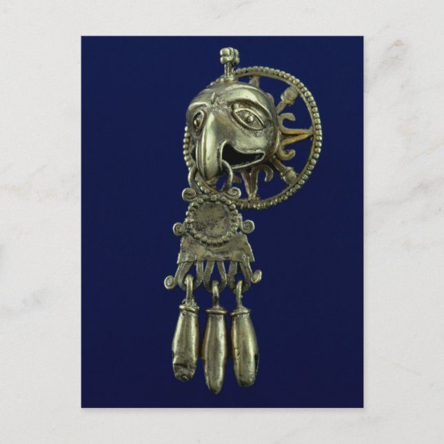 Cartão Postal Lip plug of bird deus (Frente)