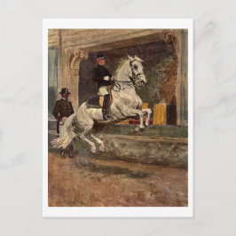 Cartão Postal Lipizzan Dressage