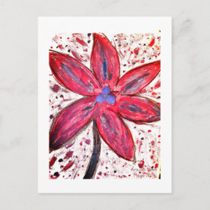 Cartão Postal Lírio-oriental