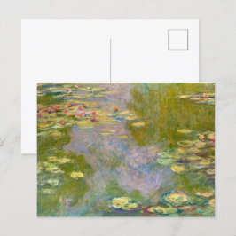 Cartão Postal Lírios de água | Claude Monet |