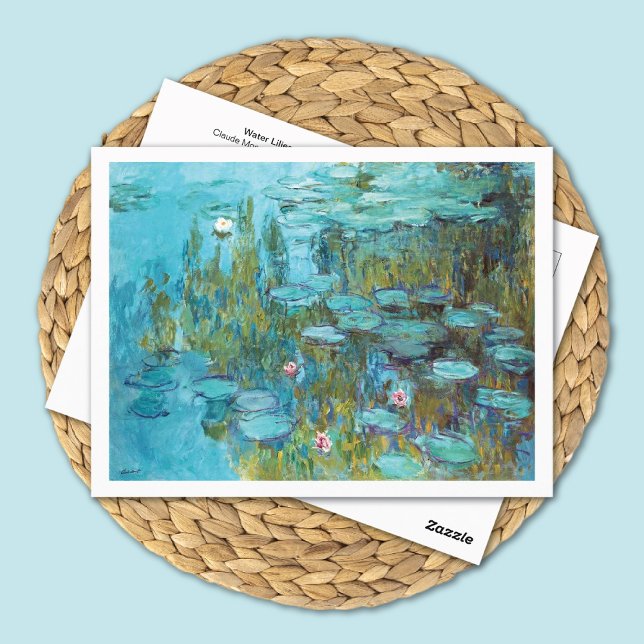 Cartão Postal Lírios Ninfhaeas Claude Monet (Criador carregado)