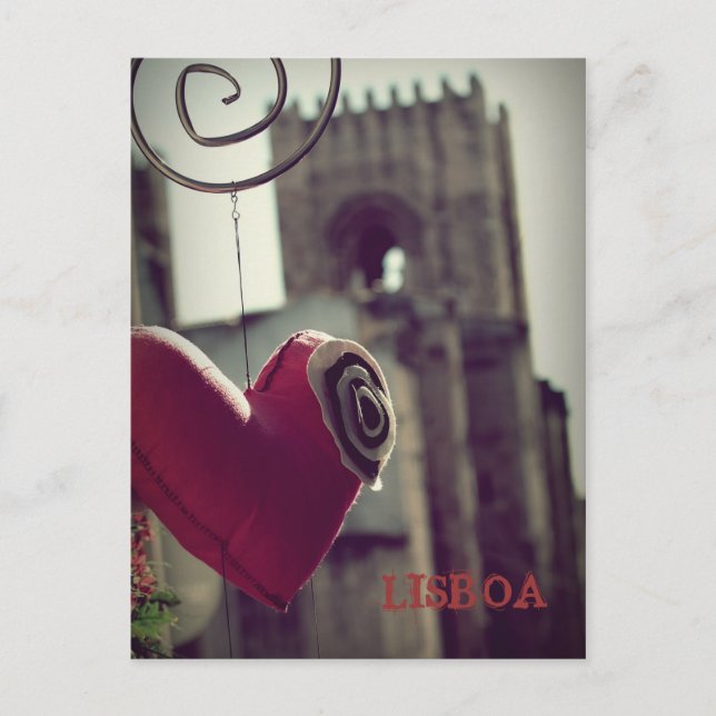 Cartão Postal Lisboa Menina. (Frente)