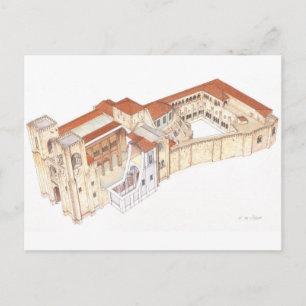 Cartão Postal Lisboa Portugal. Catedral