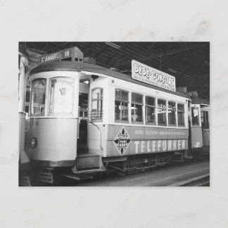 Cartão Postal Lisboa Portugal Eléctrico 1969