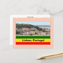 Cartão Postal Lisboa, Portugal Skyline
