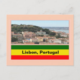 Cartão Postal Lisboa, Portugal Skyline