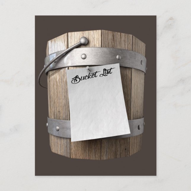 Cartão Postal Lista de Desejos (Frente)