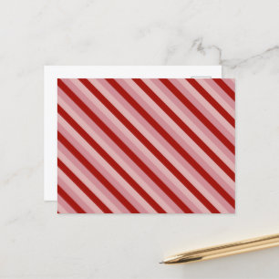 Cartão Postal Listras de São Valentim Personalizáveis