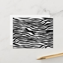 Listras de Zebra, Impressão de Zebra, Preto e Bran
