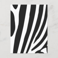 Listras de Zebra Pretas e Brancas