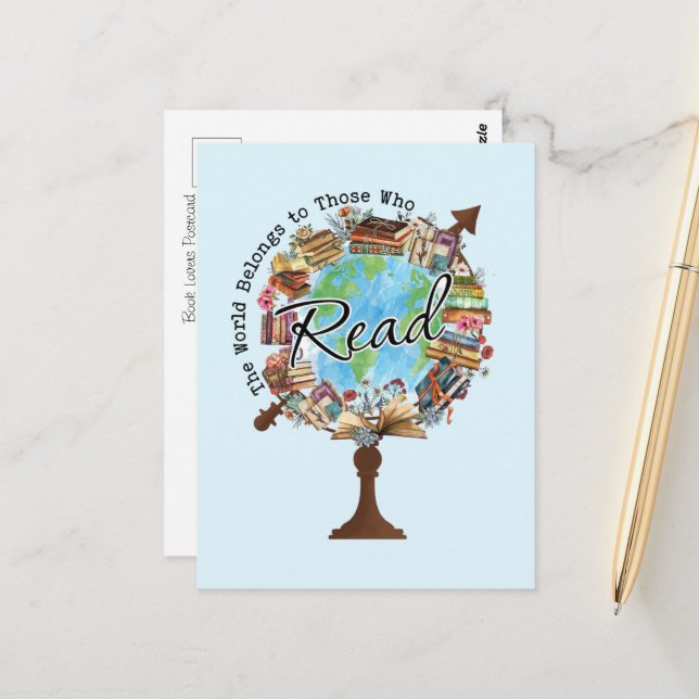 Cartão Postal Literatura Encantadora (Frente/Verso In Situ)