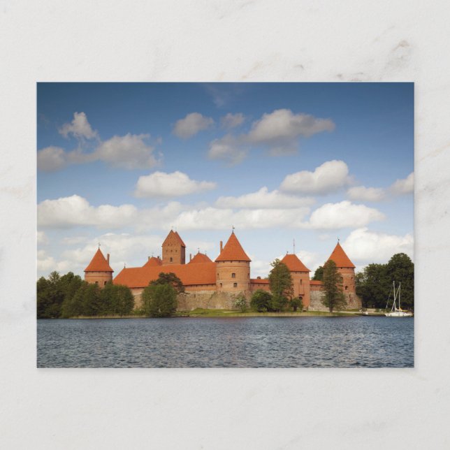 Cartão Postal Lithuania, Trakai, Trakai Historical National 2 (Frente)