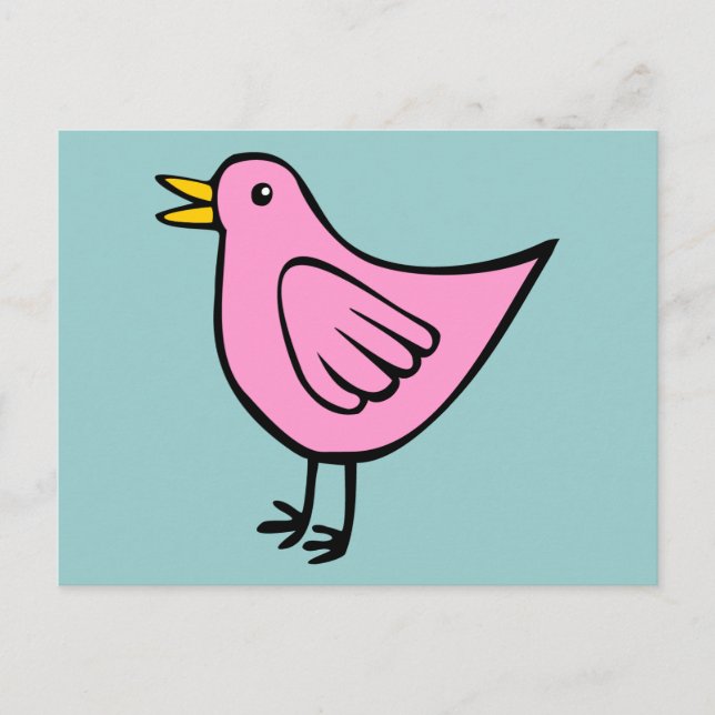 Cartão Postal Little Bird 04 (Frente)