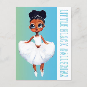 Cartão Postal Little Black Ballerina