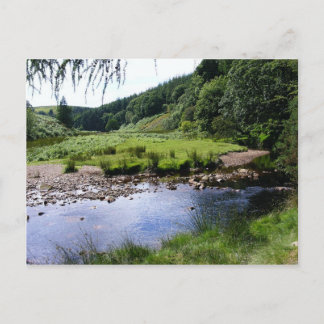 Cartão Postal Little Don Valley no reservatório Langsett