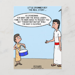 Cartão Postal Little Drummer Boy