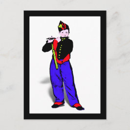 Cartão Postal Little Flutist ala de Manet