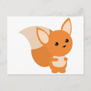 Cartão Postal Little Foxy Poo