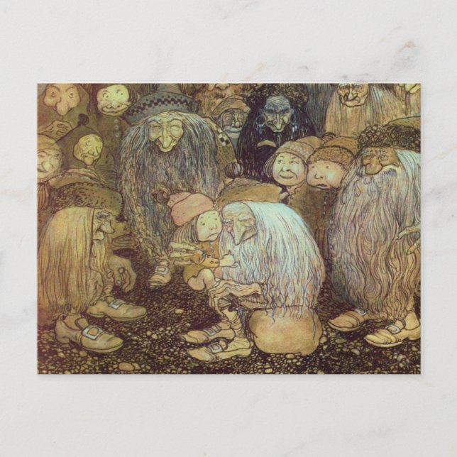 Cartão Postal Little Gnome Boy (Frente)