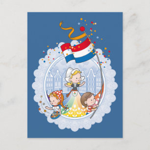 Cartão Postal Little Holland