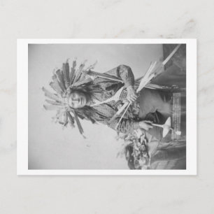 Cartão Postal "Little" - Instigador da Revolta Indígena em