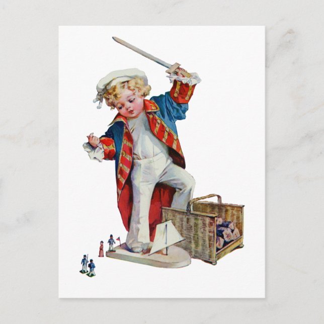 Cartão Postal Little John Paul Jones (Frente)