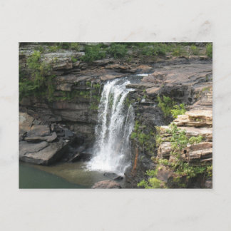 Cartão Postal Little River Waterfall