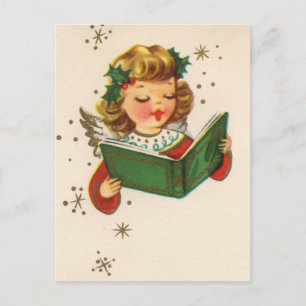 Cartão Postal Little Singing Angel