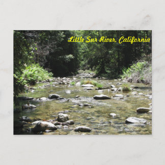 Cartão Postal Little Sur River