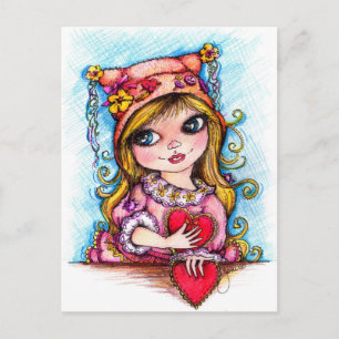 Cartão Postal Little Swetheart
