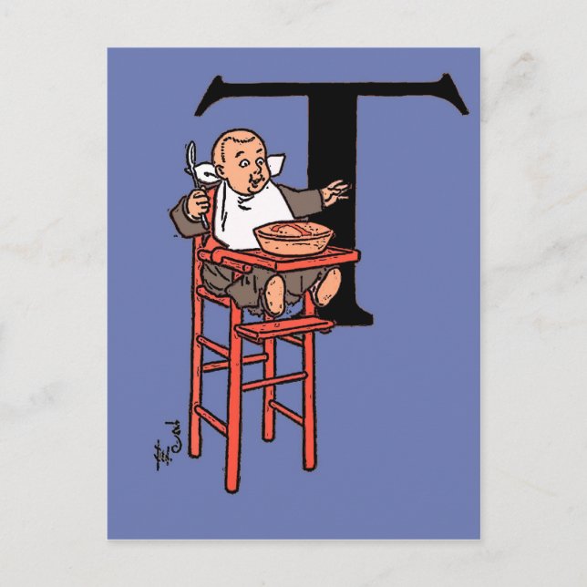 Cartão Postal Little Tommy Tucker (Frente)