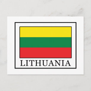 Cartão Postal Lituânia
