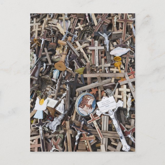 Cartão Postal Lituânia, Central Lituânia, Siauliai, Hill 2 (Frente)