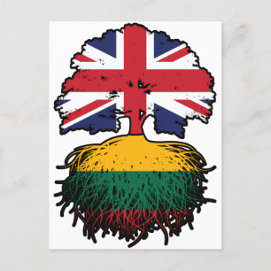 Cartão Postal Lituânia Lituânia Lituânia Reino Unido