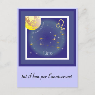 Cartão Postal Liun 23 fanadur fin 22 avust Postkarte