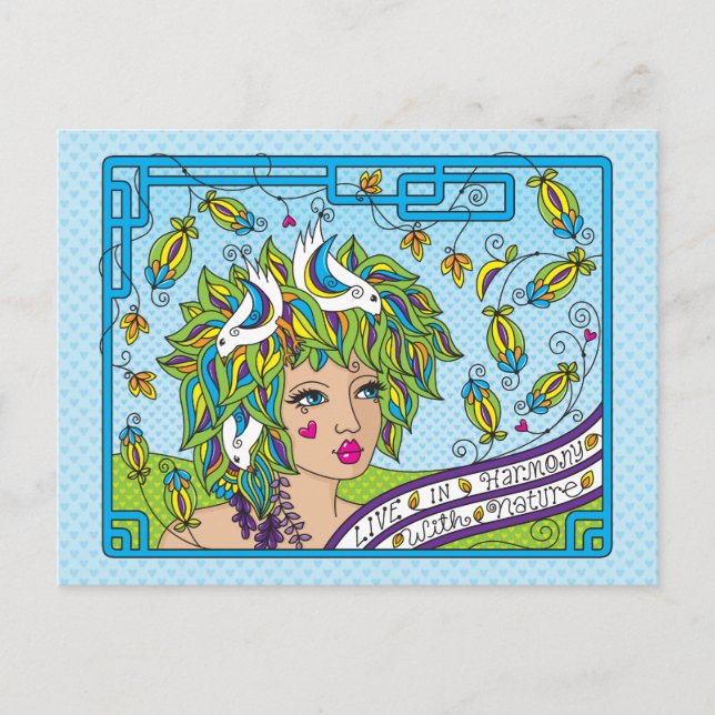 Cartão Postal Live In Harmony_ (Frente)