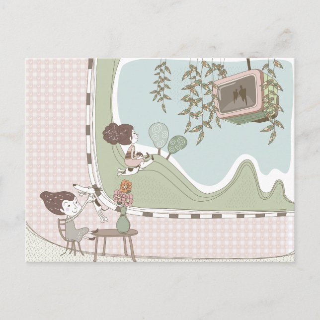 Cartão postal Live Laugh #3 (Frente)