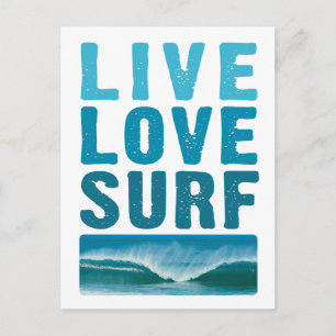 Cartão Postal live_love_surf