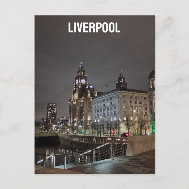 Cartão Postal Liverpool (Frente)