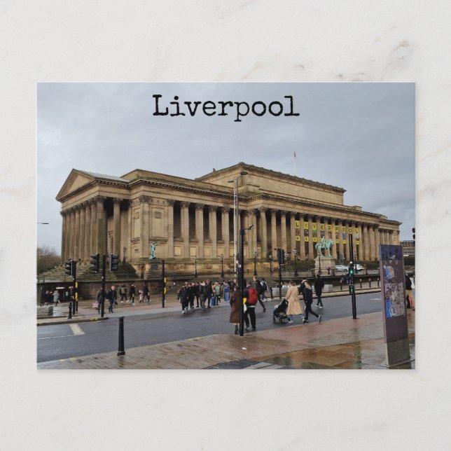 Cartão Postal Liverpool (Frente)