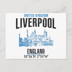 Cartão Postal Liverpool