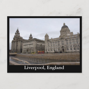 Cartão Postal Liverpool, Inglaterra