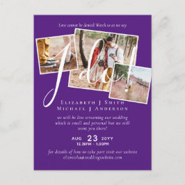 Cartão Postal Livestreaming Nos Assista Dizer Que Eu Faço! Casam