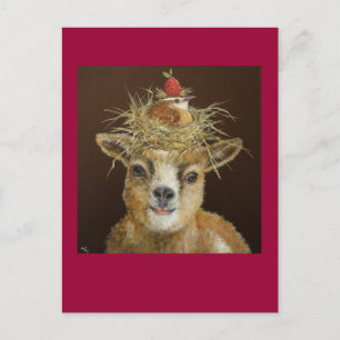 cartão postal Livin 'High on the Goat