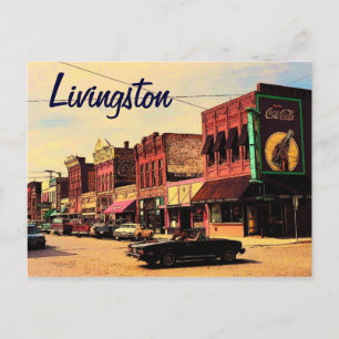 Cartão postal Livingston Montana