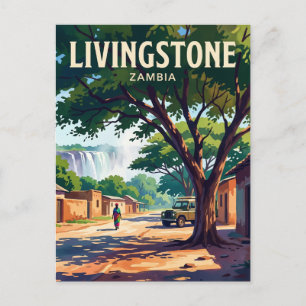 Cartão Postal Livingstone, Zâmbia Zâmbia