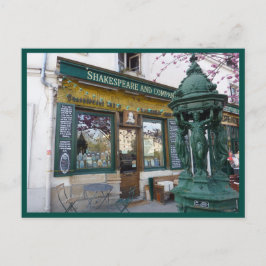 Cartão Postal Livraria de Shakespeare (Paris)