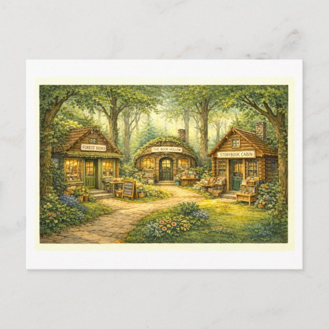 Cartão Postal Livrarias Florestais (Frente)
