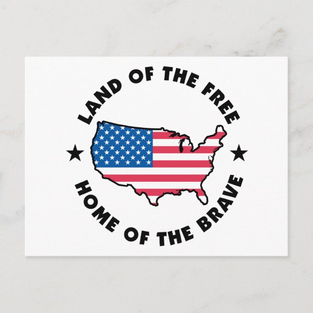 Cartão Postal Livre e Brave (Frente)